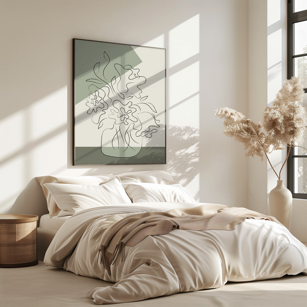Blumengrün | Poster