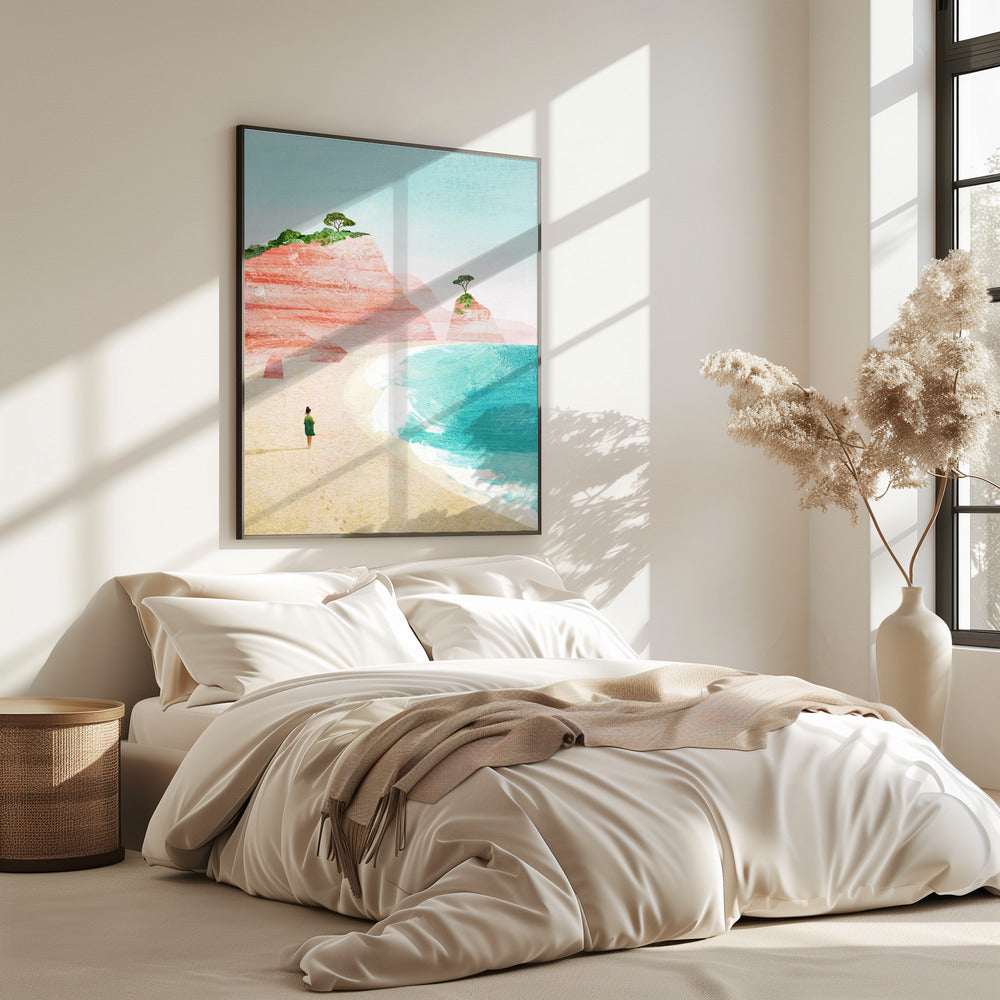 Strandmädchen iv | Poster