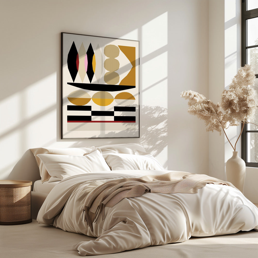 Abstrakte Komposition 25 | Poster