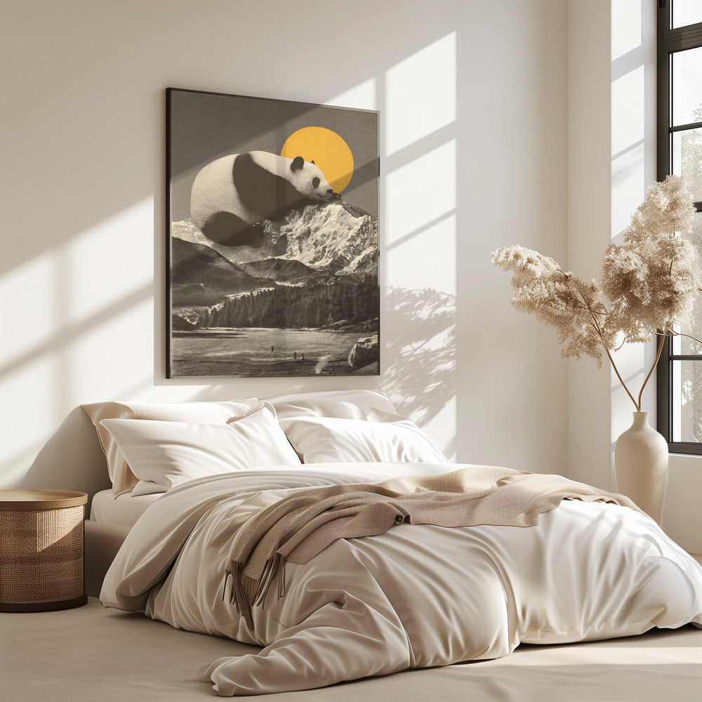 Nickerchen des Großen Pandas | Poster