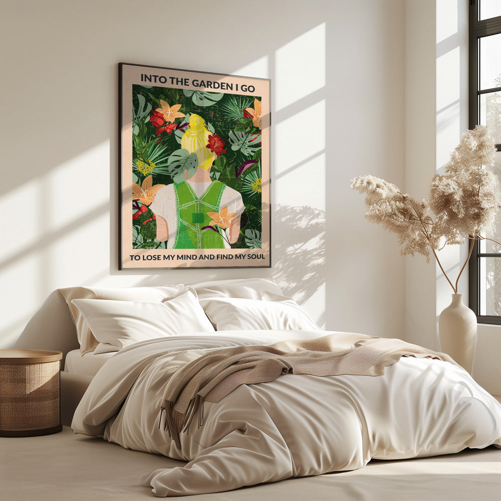 In den Garten (blond) | Poster