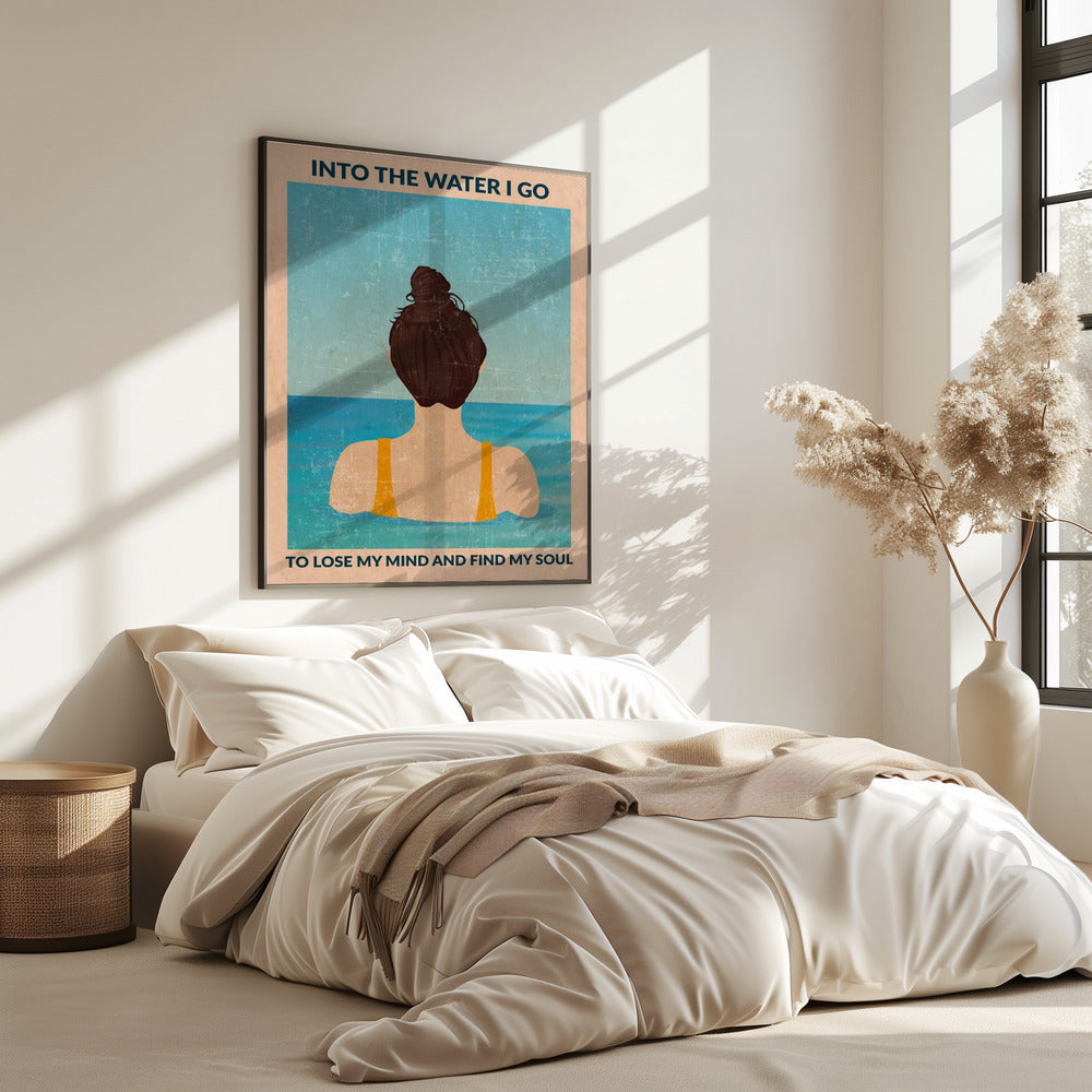 Ins Wasser (brünett) | Poster