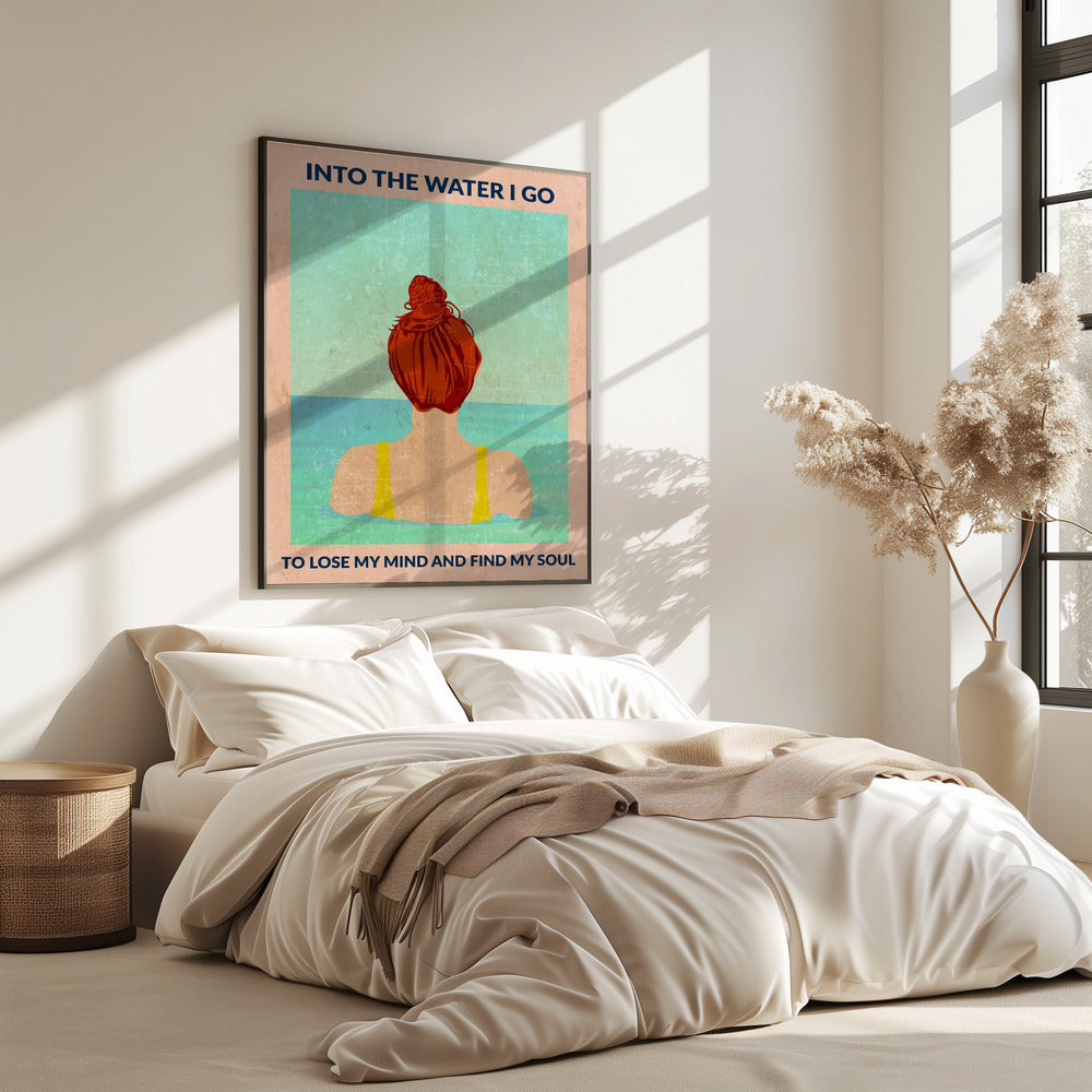 Ins Wasser (Rothaarige) | Poster
