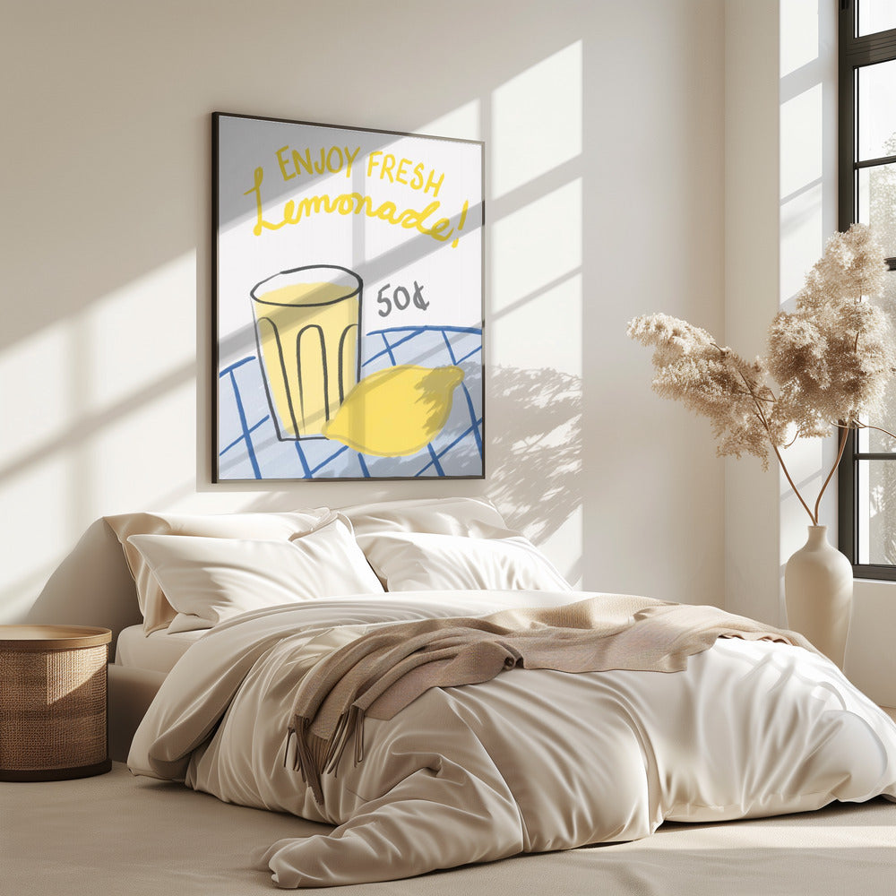 Erfrischendes Schlückchen-Angebot | Poster