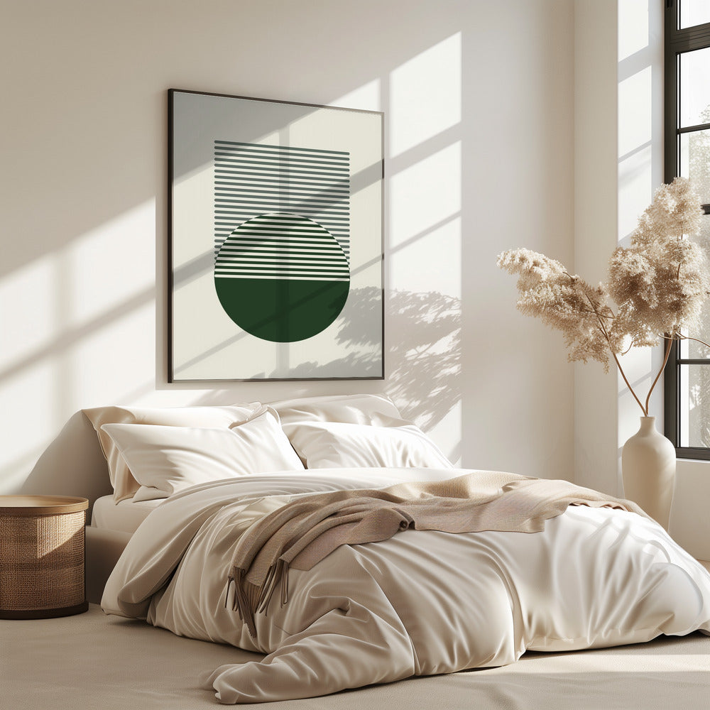 Minimale abstrakte Kreise I | Poster