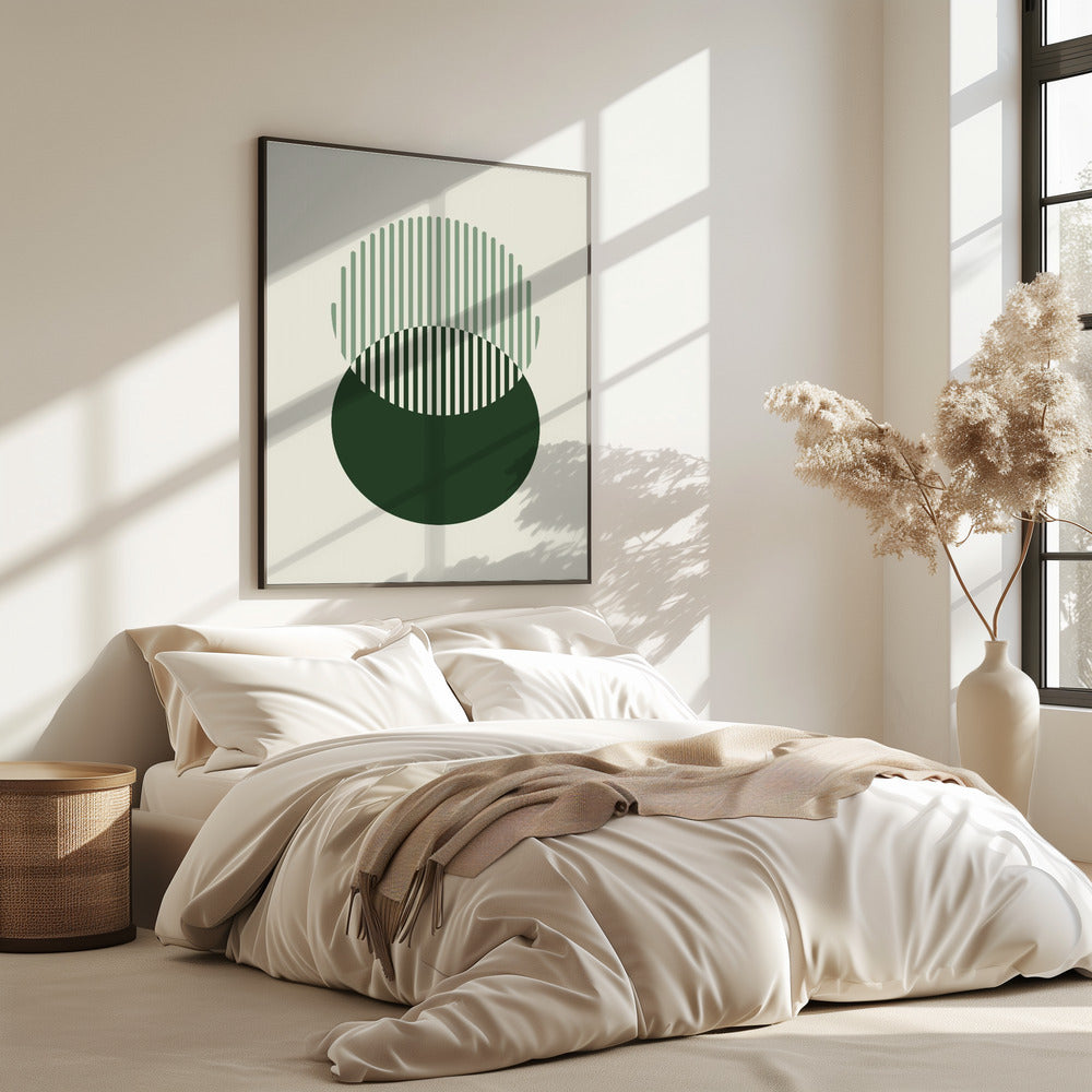 Minimale abstrakte Kreise III | Poster