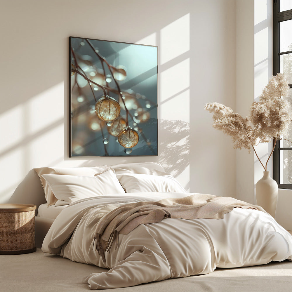 Taufrische Eleganz | Poster