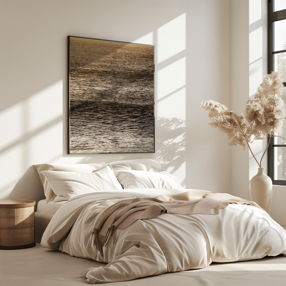 Golden Tide Ripples | Poster