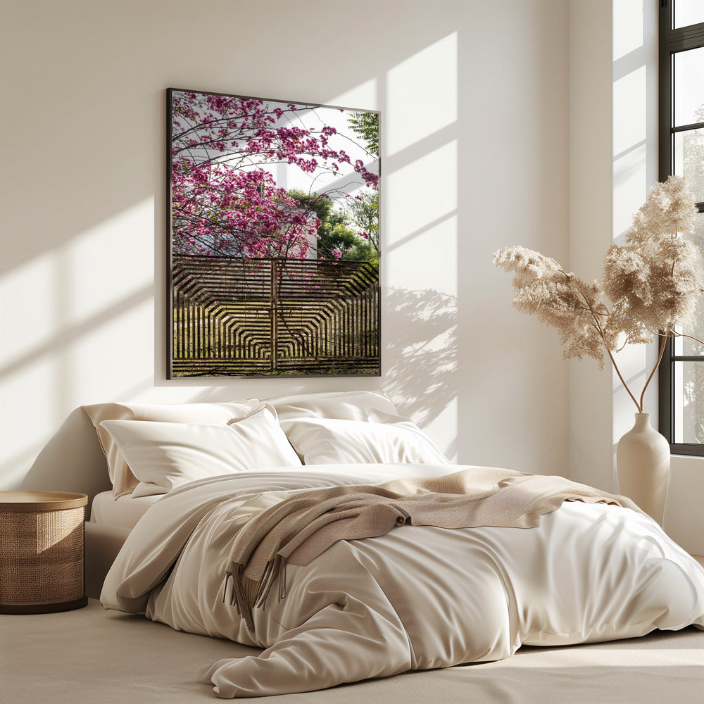 Blüten jenseits von Bars | Poster