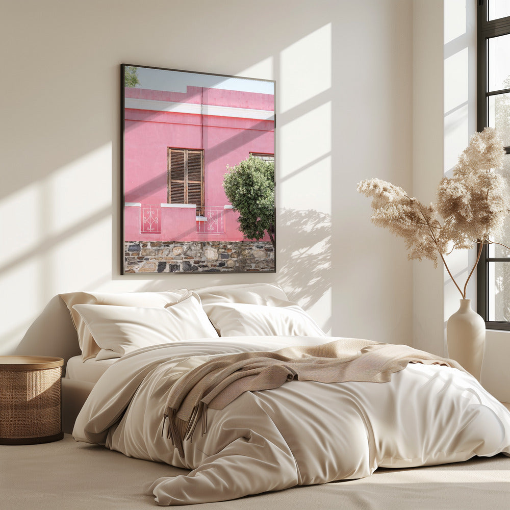 Rosa Fassadenruhe | Poster
