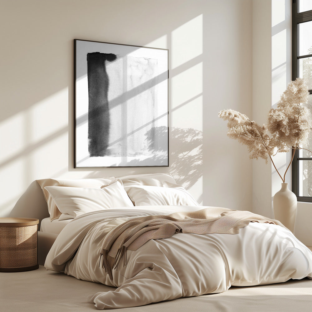 Monochromer Fluss | Poster