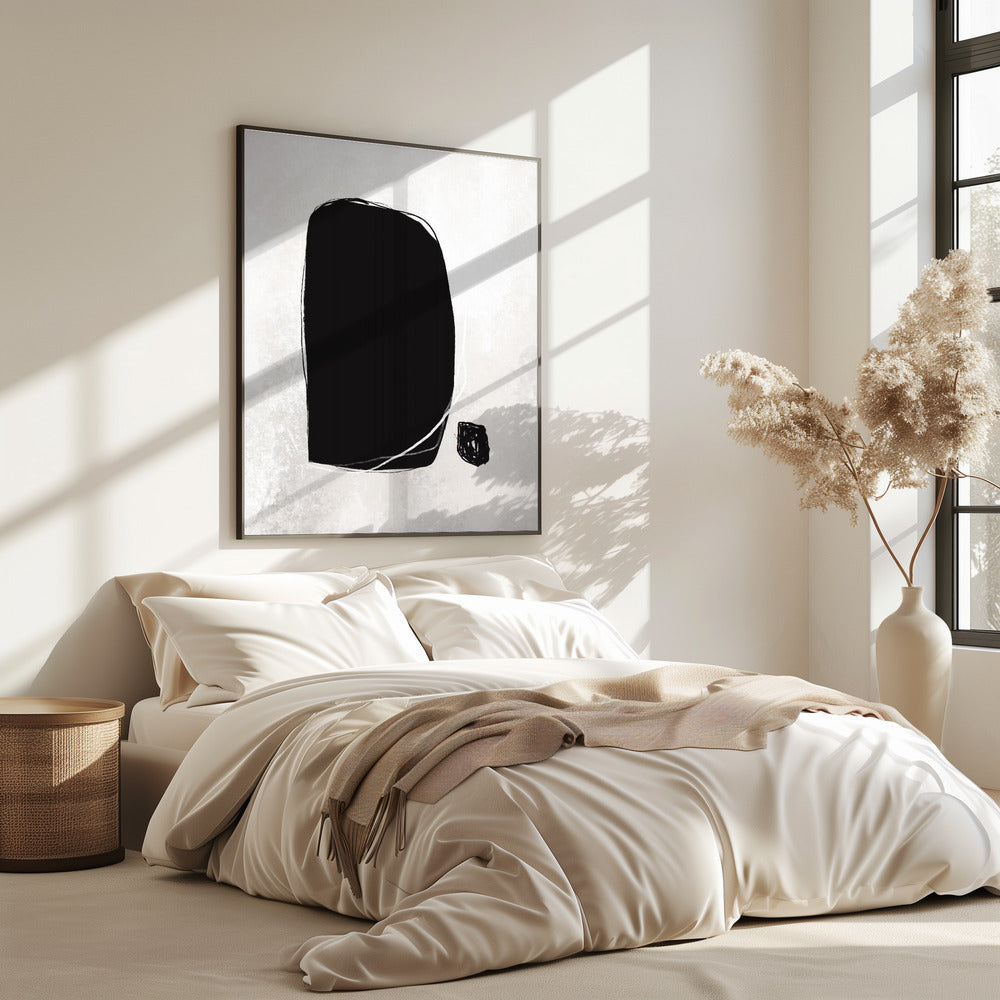 Bold Black Shapes | Poster