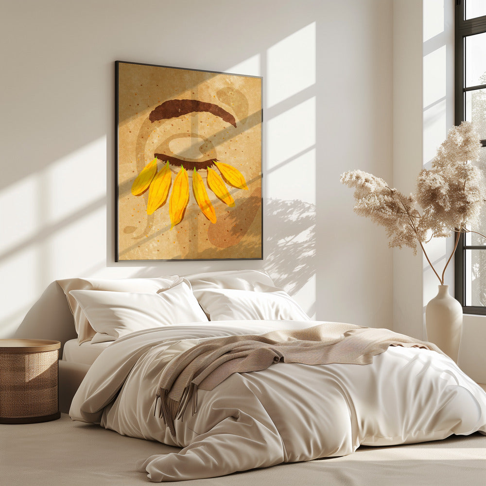 Flower-Power-Wimpern | Poster