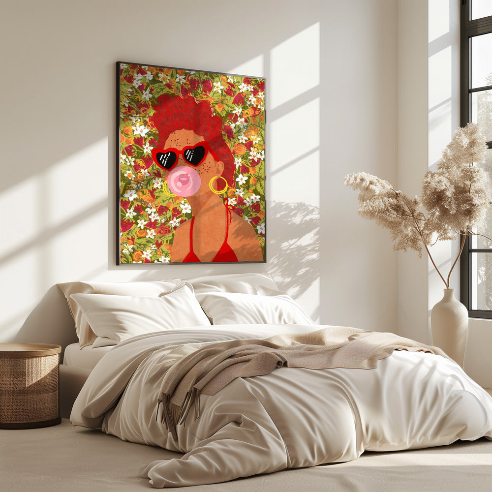 Erdbeerdame | Poster