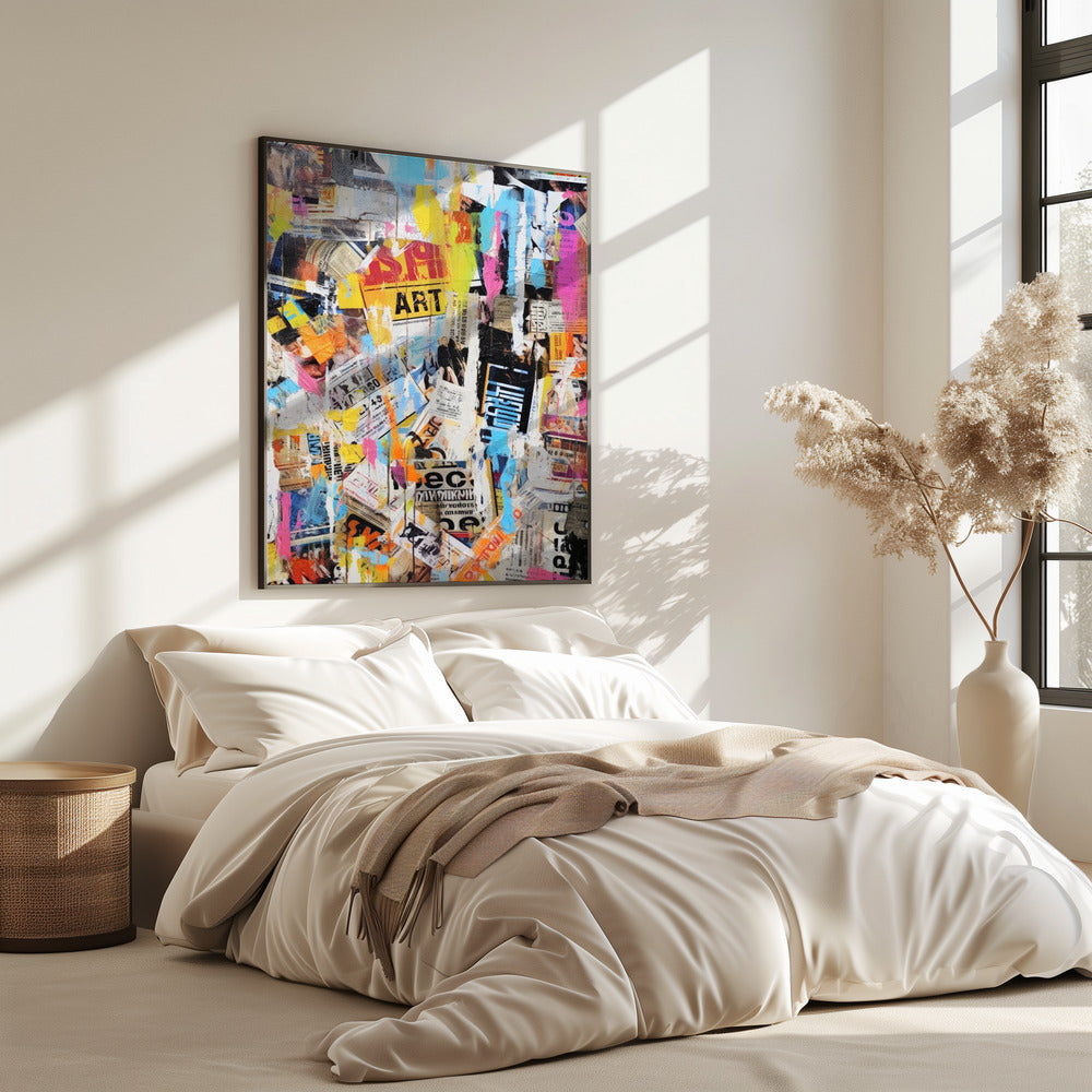 Urban Chaos Collage | Poster