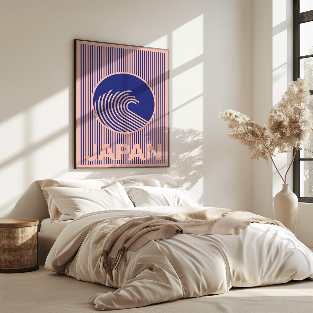 Große Welle von Japan | Poster