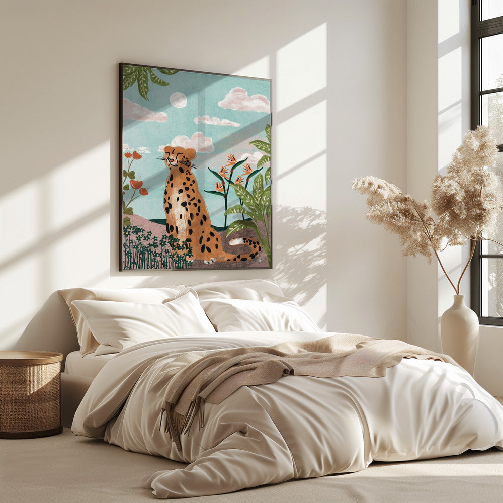 Leopard im Dschungel Erum Khalili.png | Poster