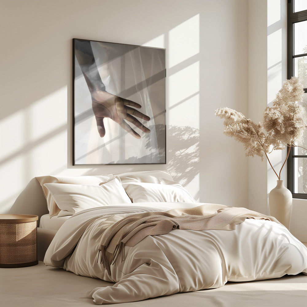 Hand durch Sheer | Poster