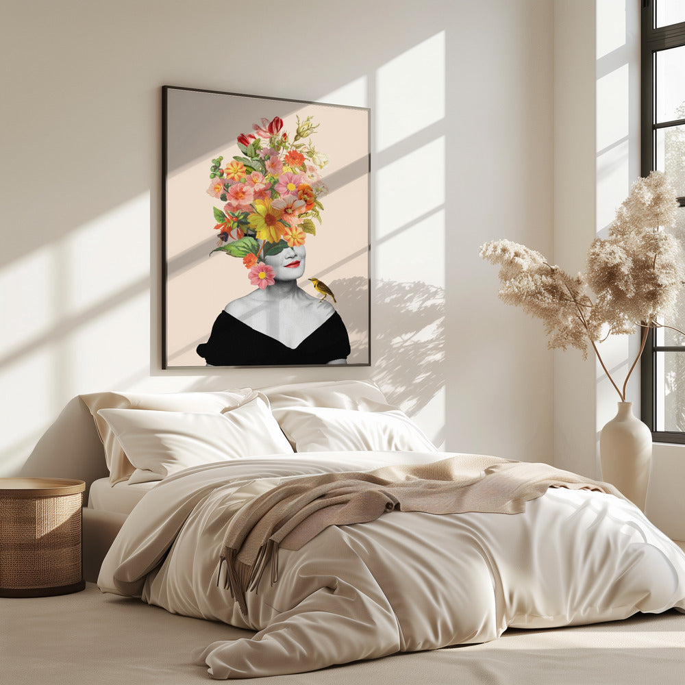 Blühende Frau | Poster