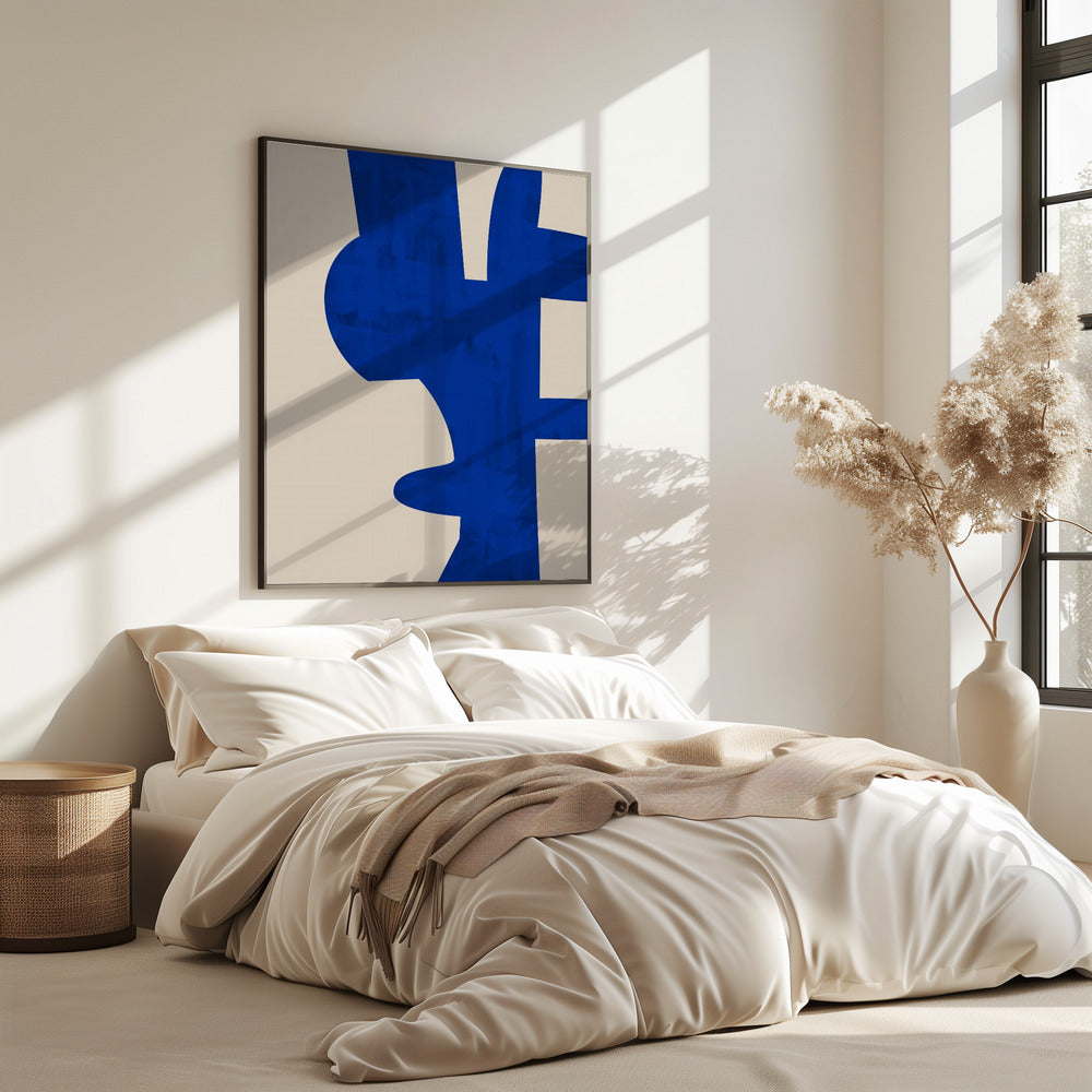 Schatten von Blau | Poster