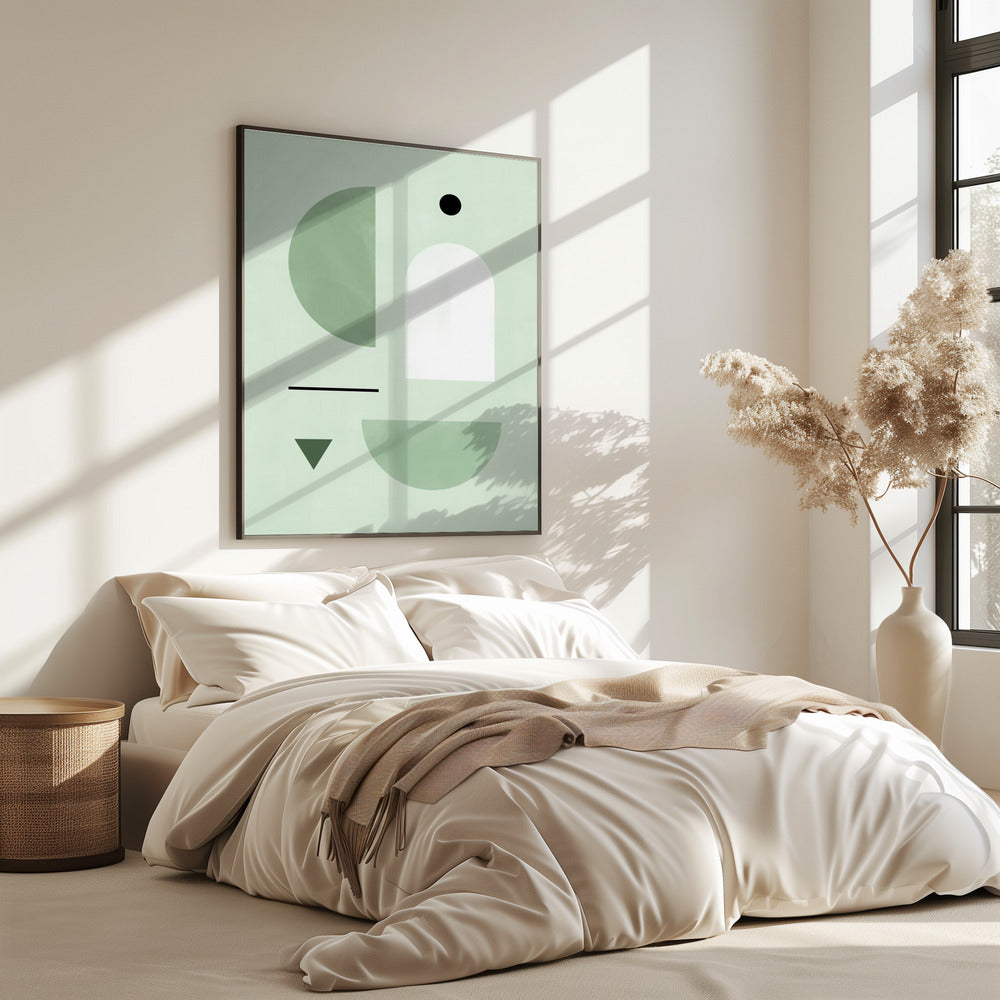 Beruhigende Pastellfarbpalette | Poster