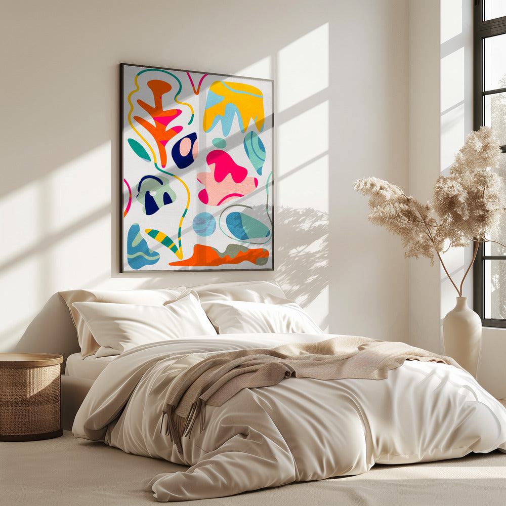 Matisse-inspirierte Formen | Poster
