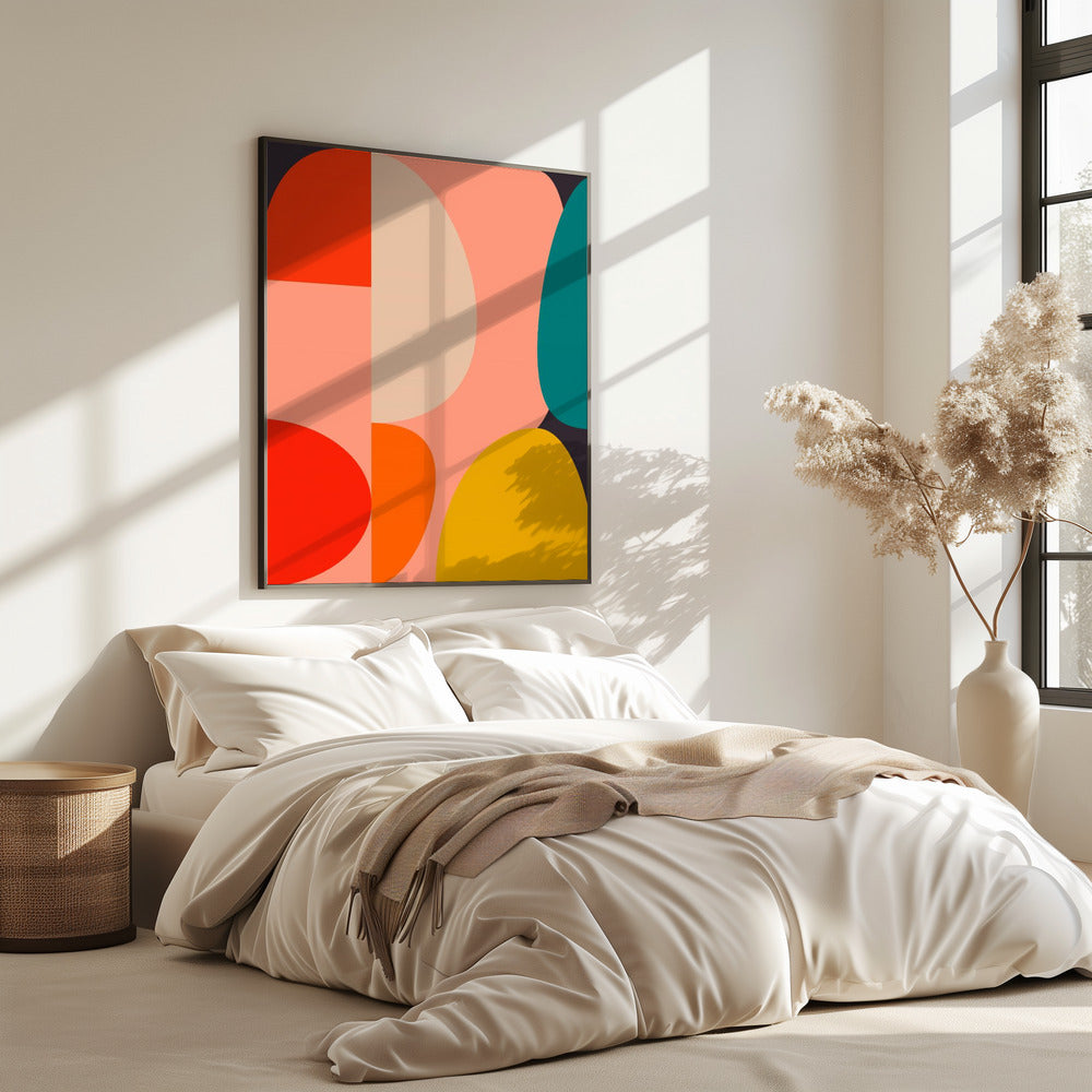 Mid Century Pastel 14 | Poster