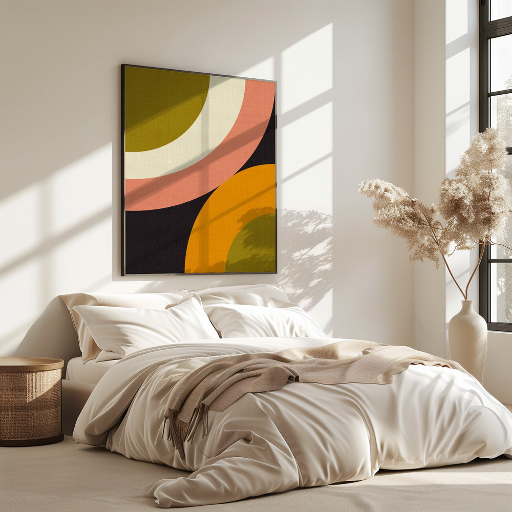 Geo Shapes Fall 21 Rounded | Poster