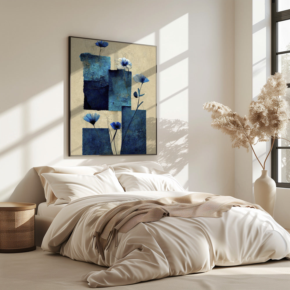 Blue Blossoms | Poster