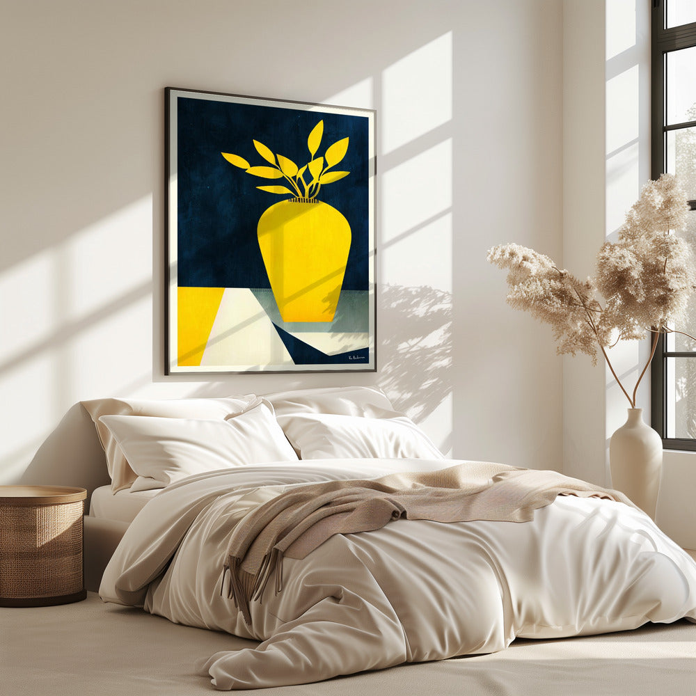 Die gelben Blumen | Poster