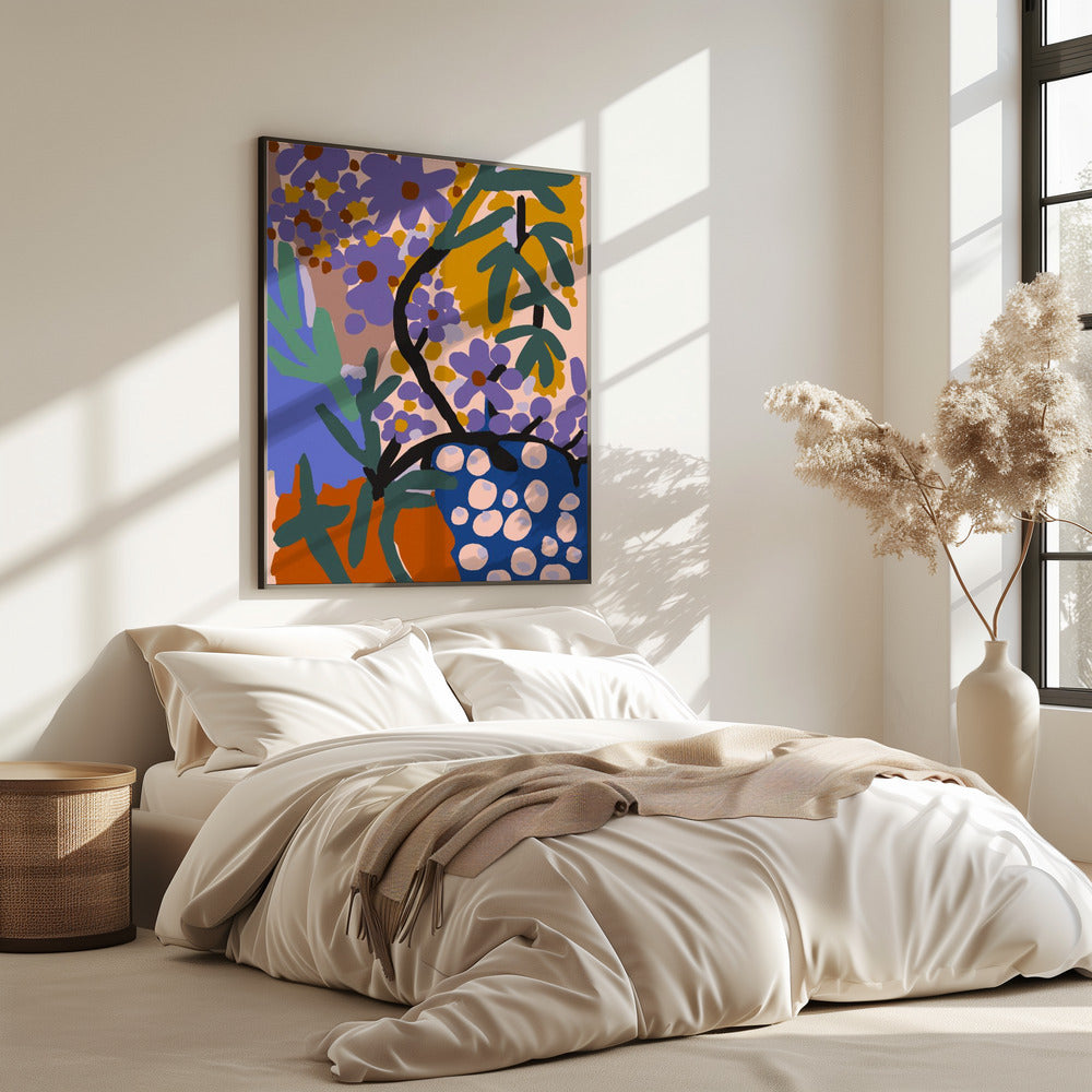 Lebendige Flora-Explosion | Poster