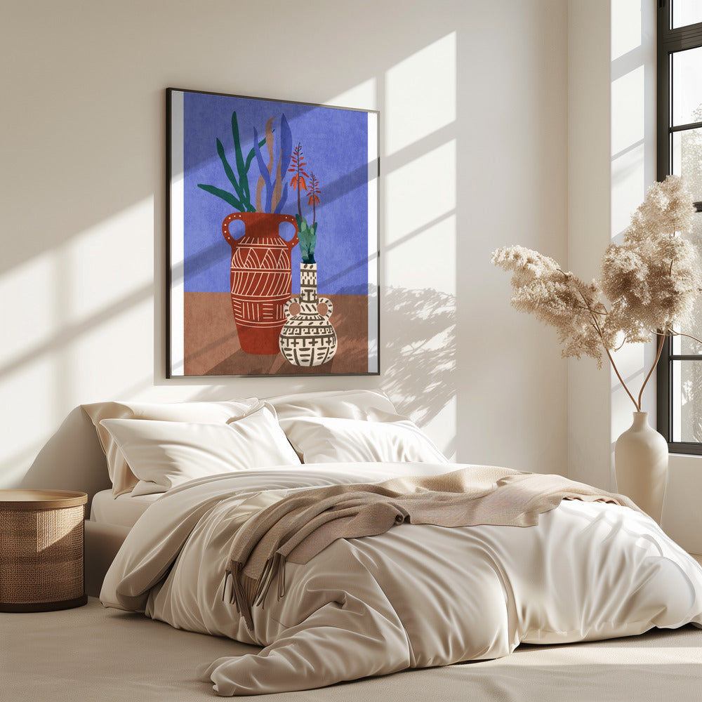Blumenvase 3ratio 2x3 Druck von Bohonewart | Poster