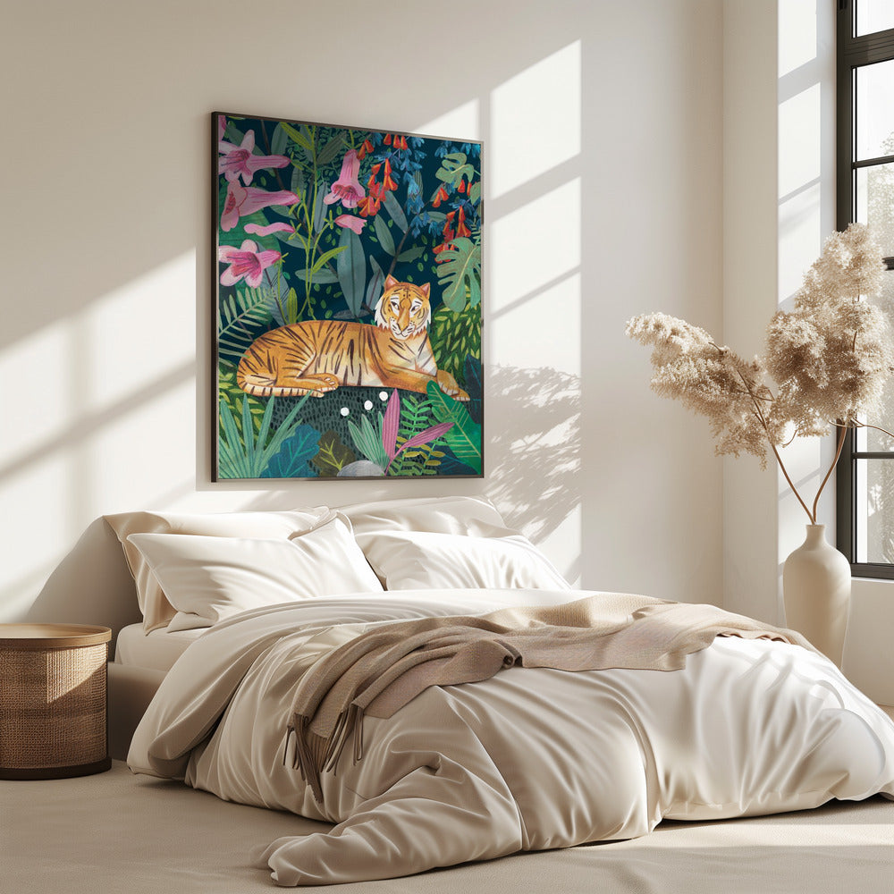 Tiger im Dschungel | Poster