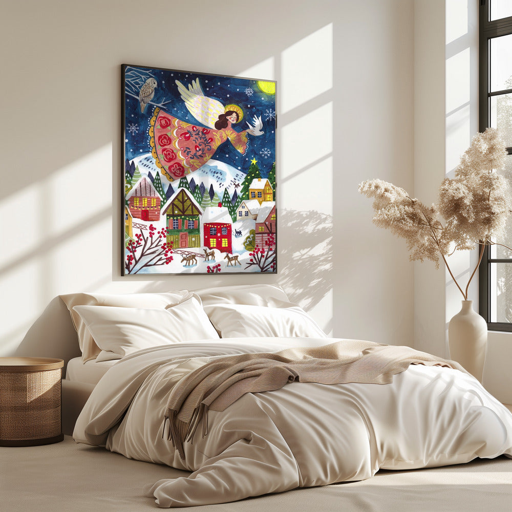 Engel des Friedens Portrait | Poster