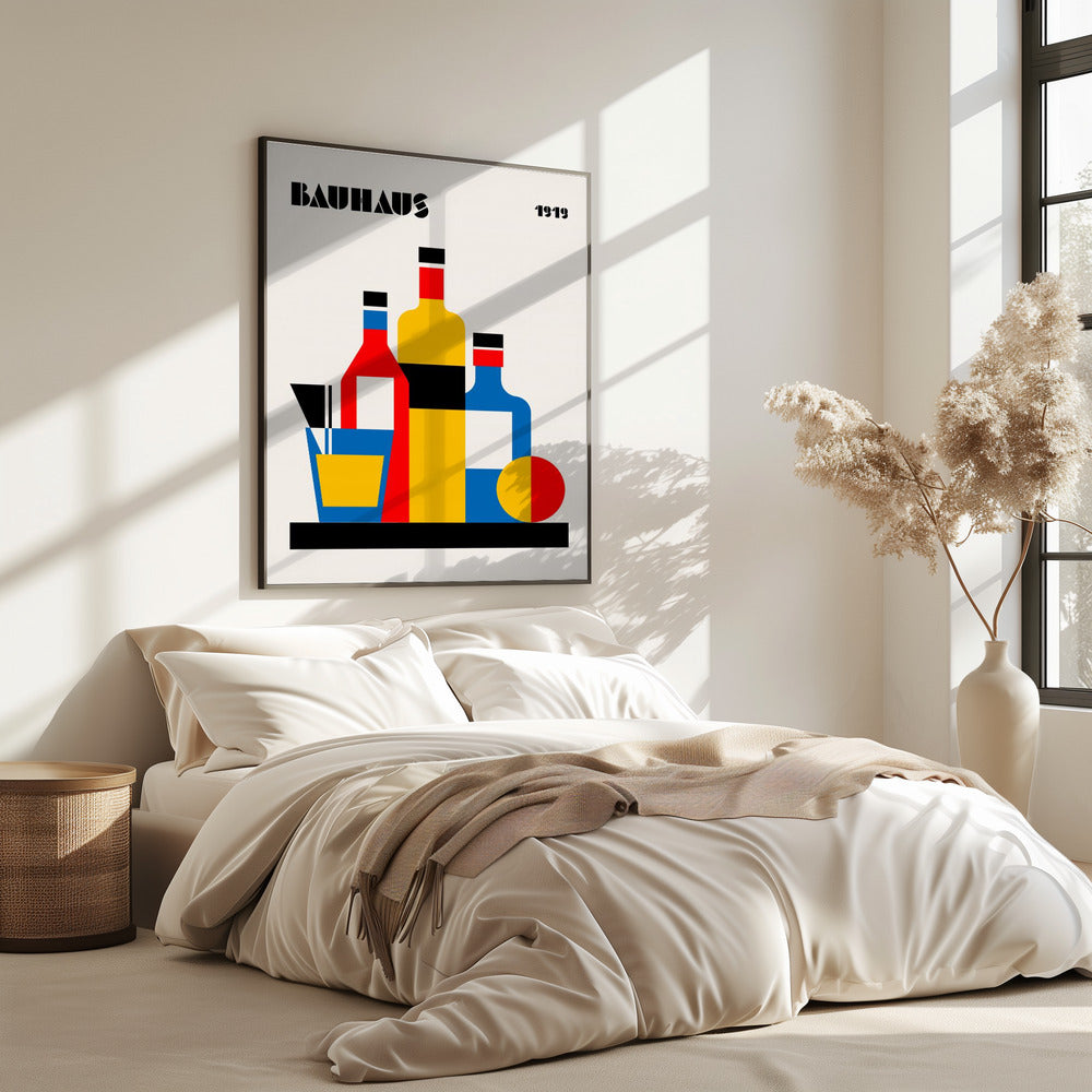 Bauhaus Weindruck | Poster
