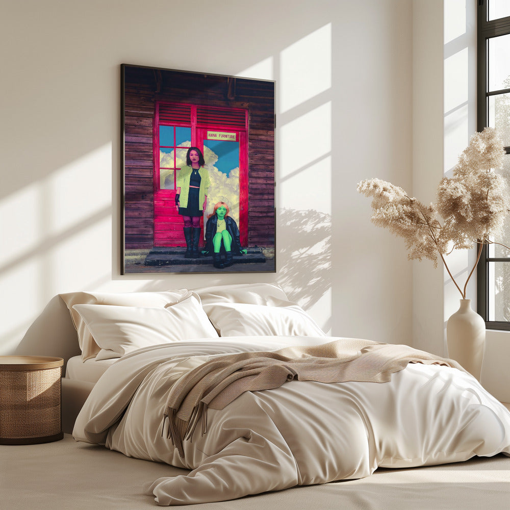 Rosa &amp; Grün | Poster