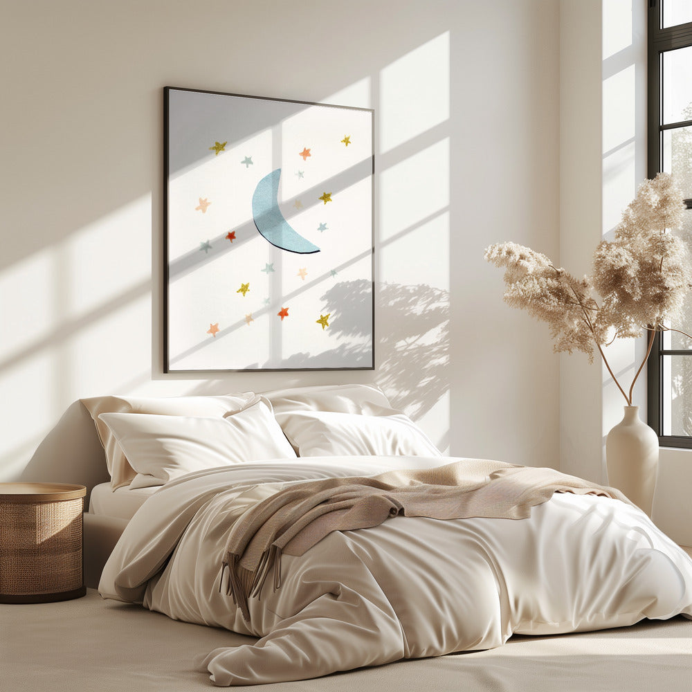 Mond &amp; Sterne | Poster
