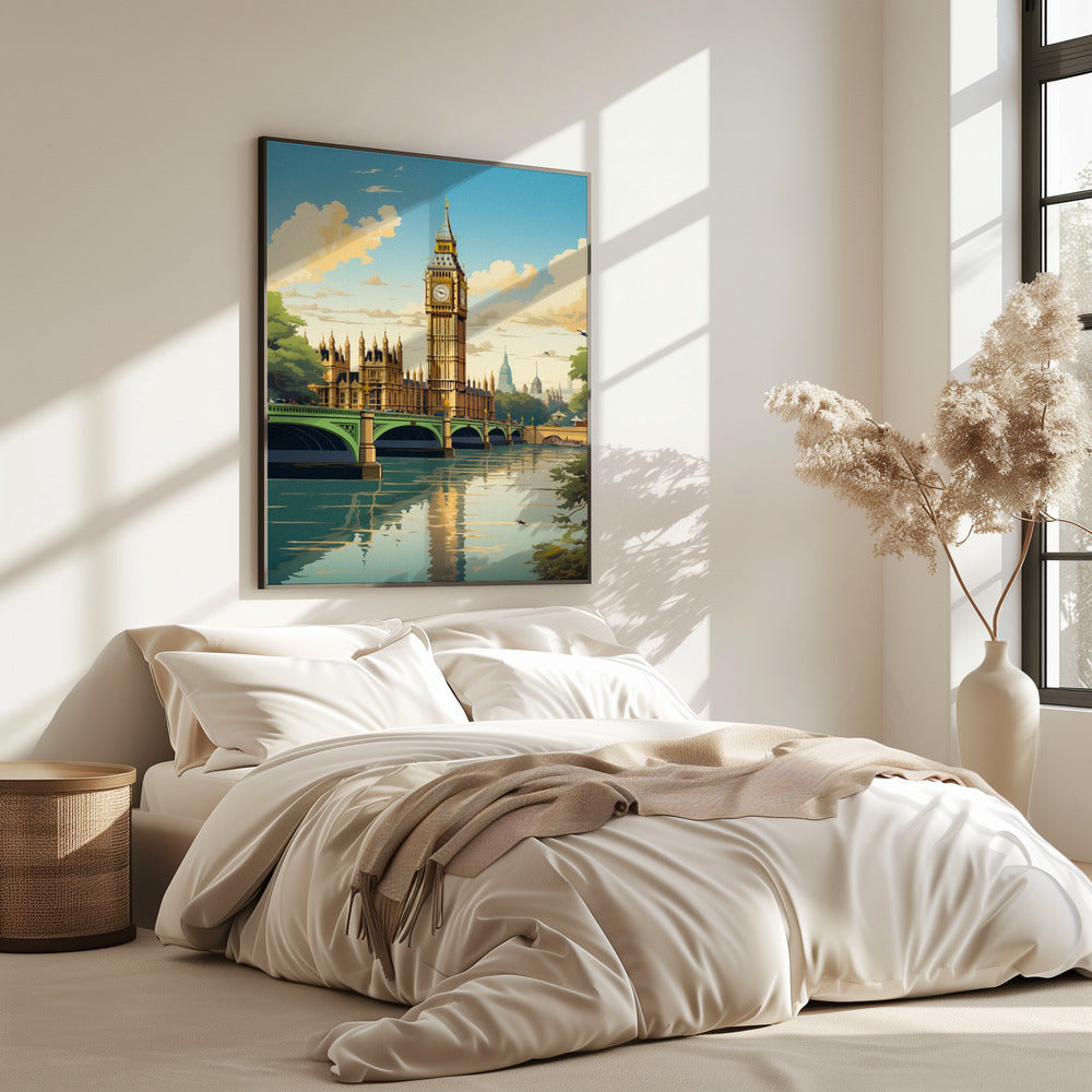 Ansicht von London | Poster