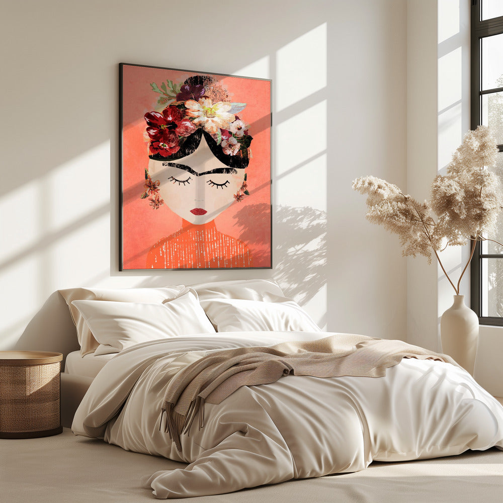 Frida (Pfirsich) | Poster