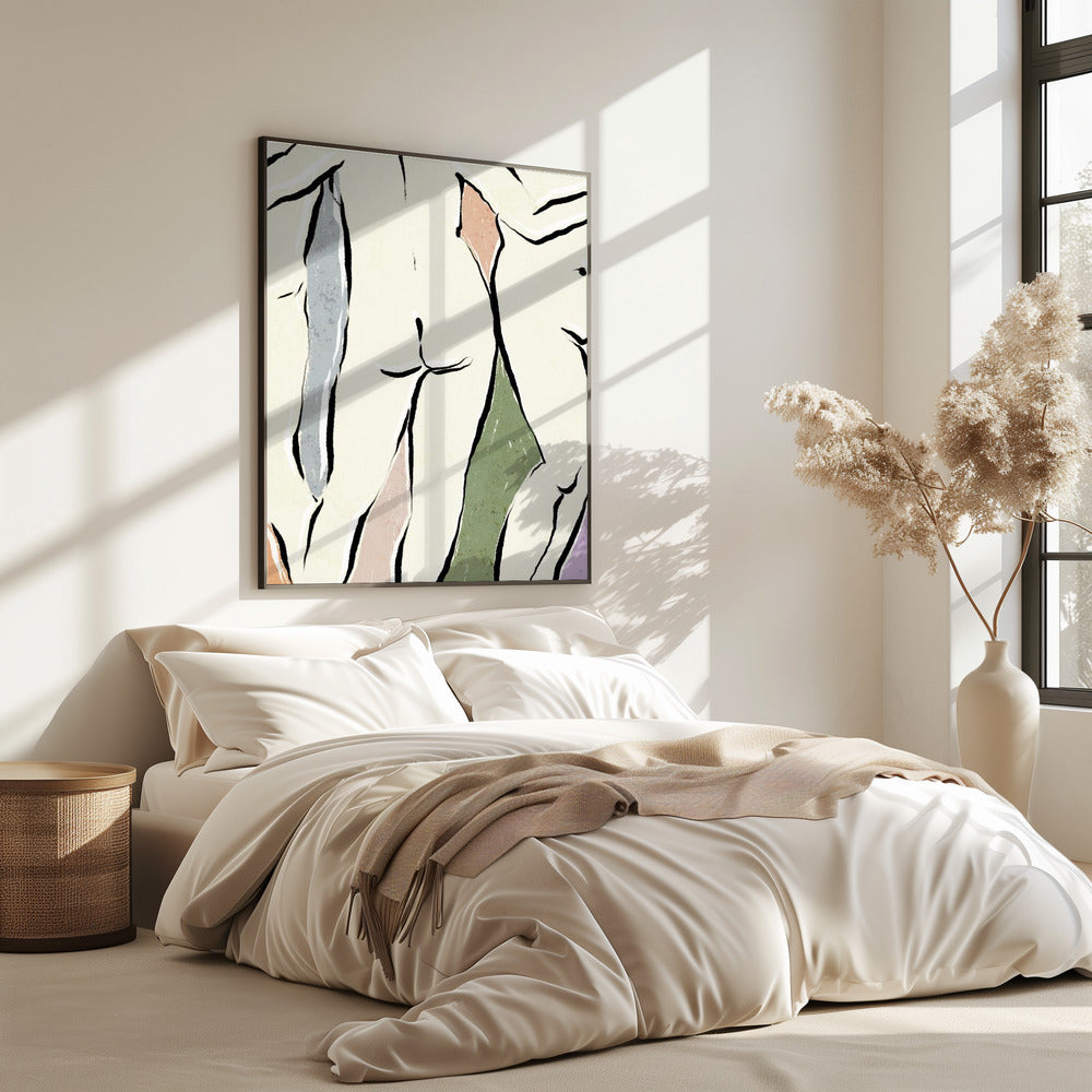 Anmutige Linien | Poster