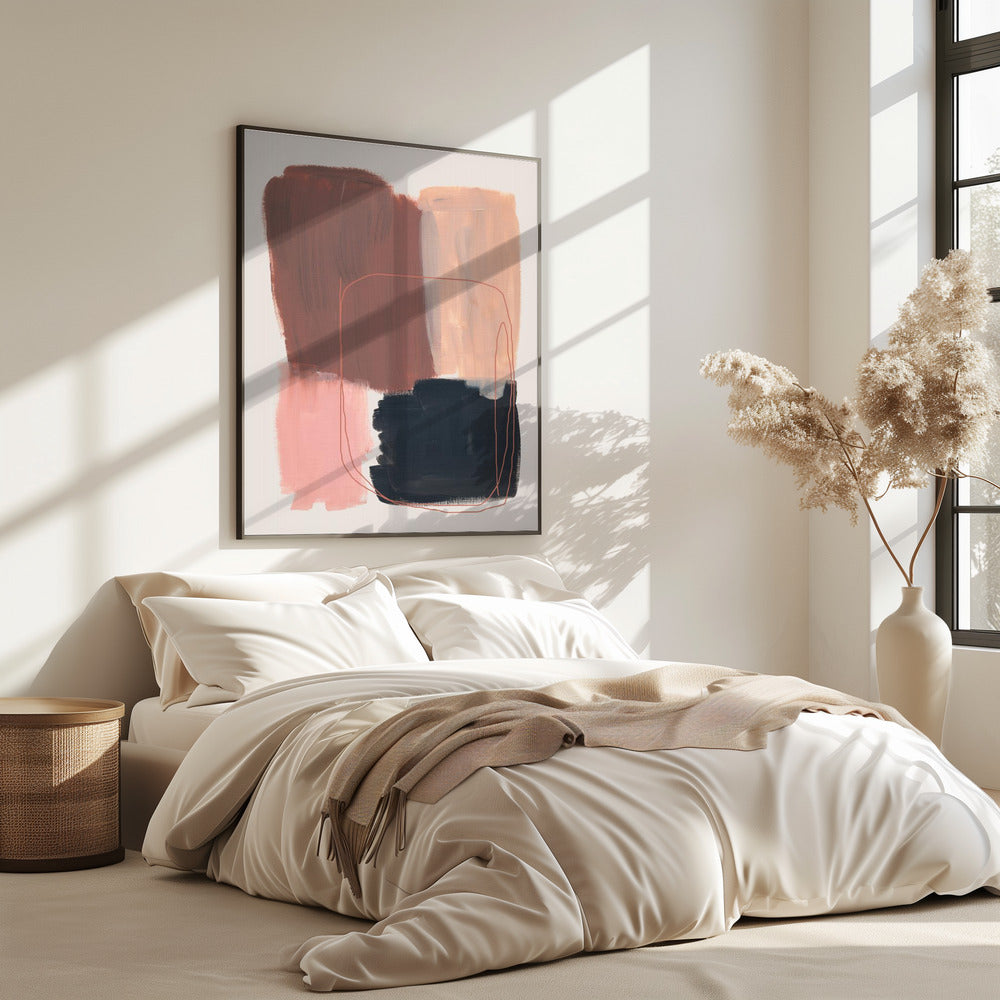Abstrakte Pinselstriche 120 | Poster