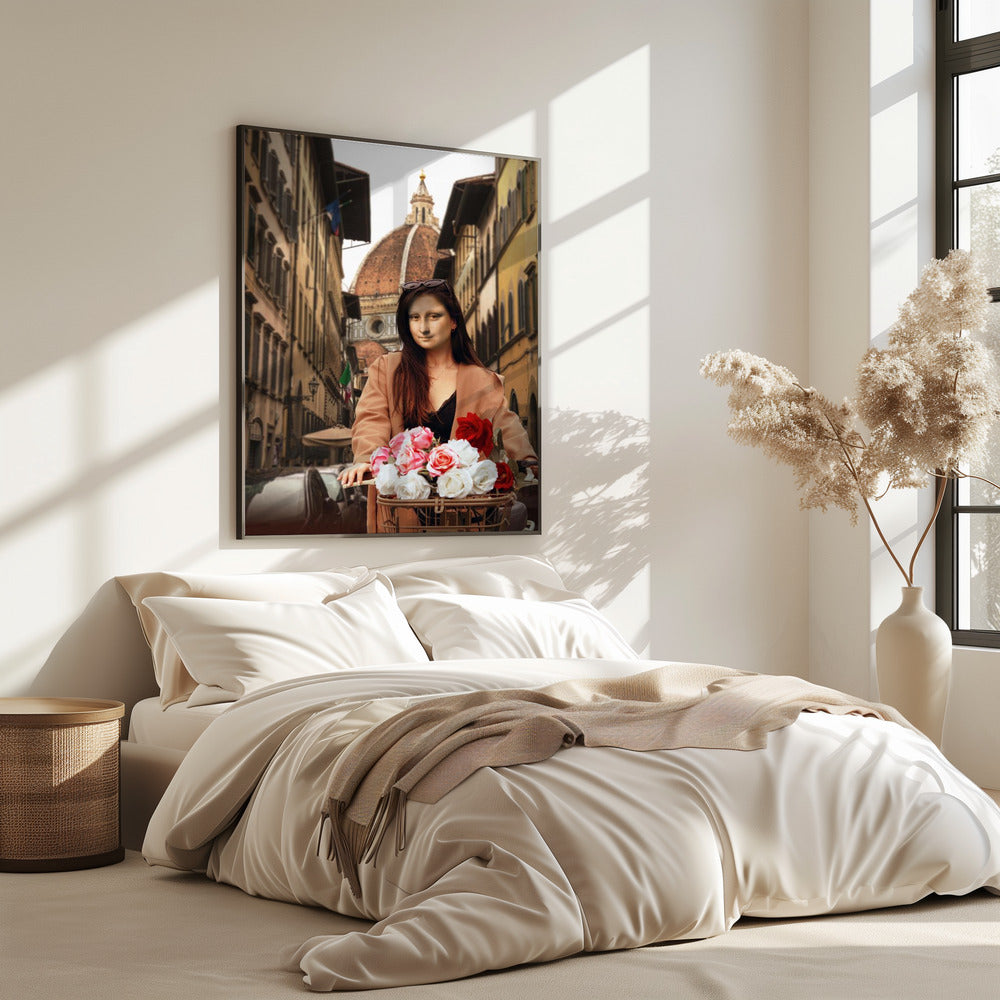 Mona über Florenz | Poster