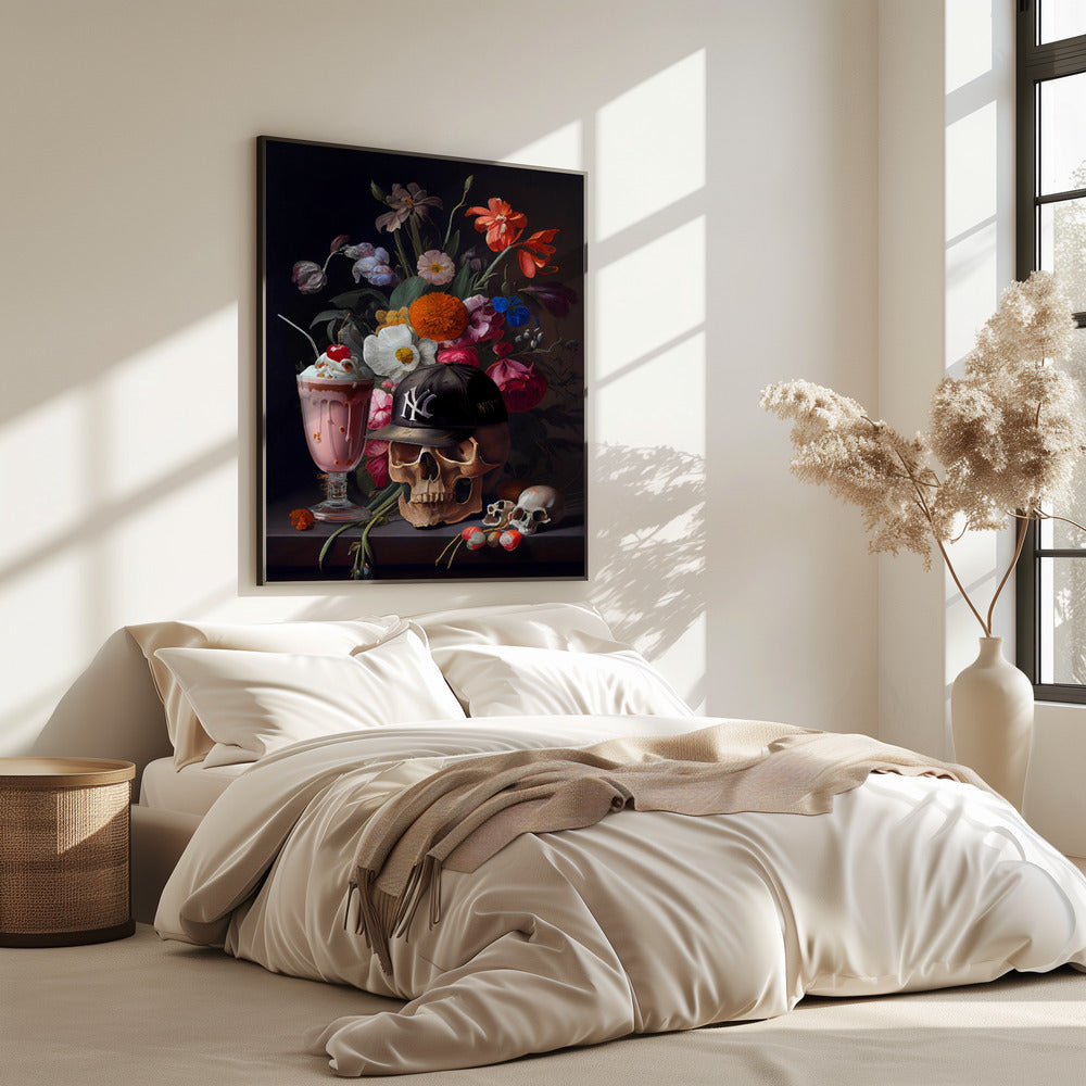 Skull Still Life | Poster