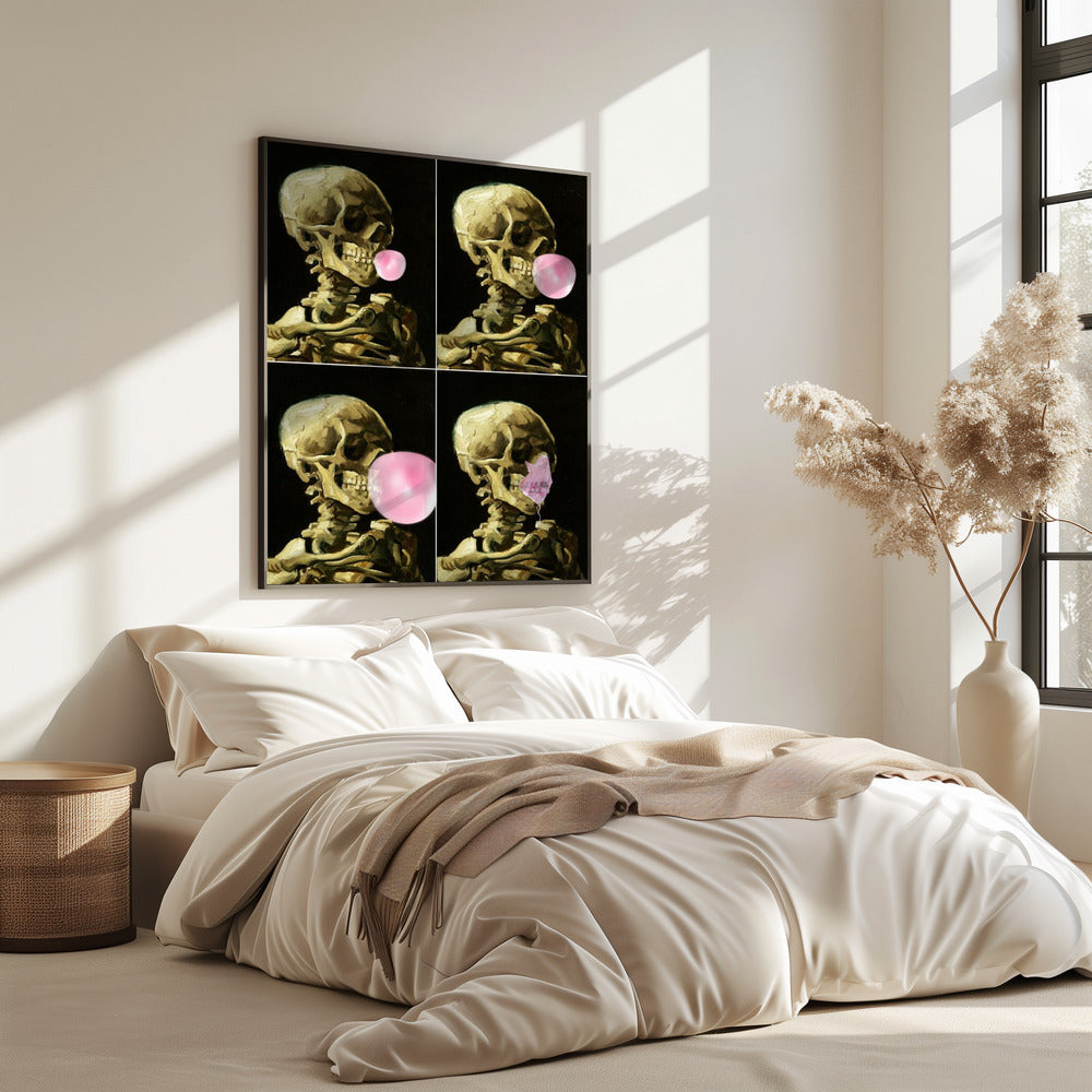 Skull Gum Explosion | Poster