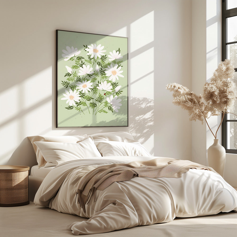 Marienkäferblumen | Poster