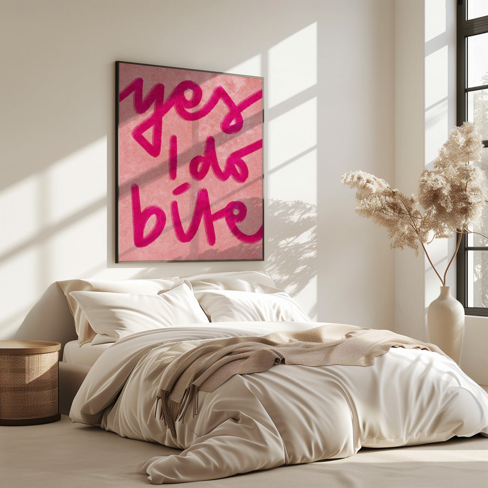 Ja, ich beiße | Poster