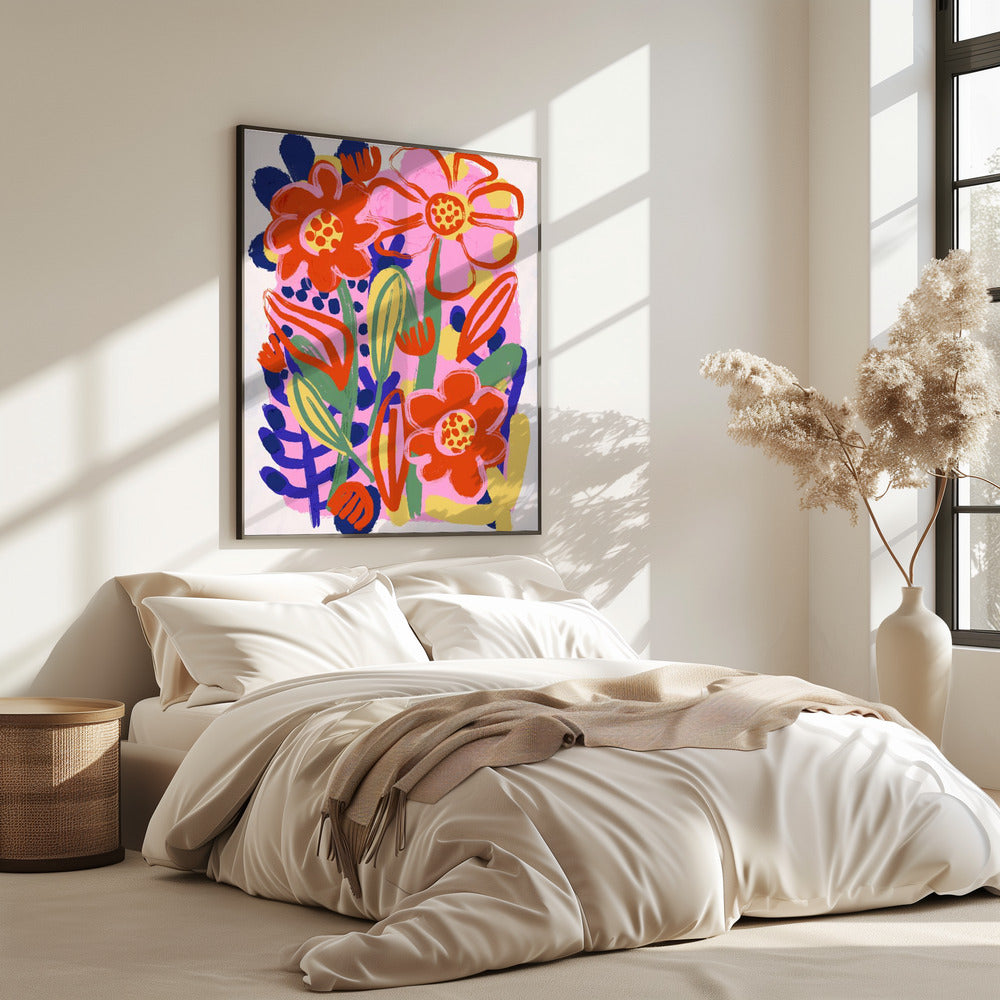 Floraler Freudenausbruch | Poster