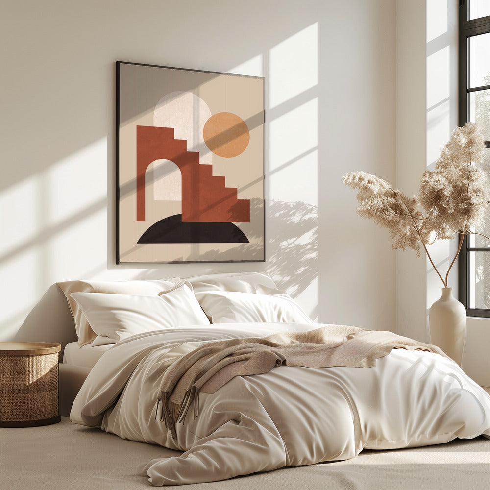 Geometrische Komposition 4 | Poster