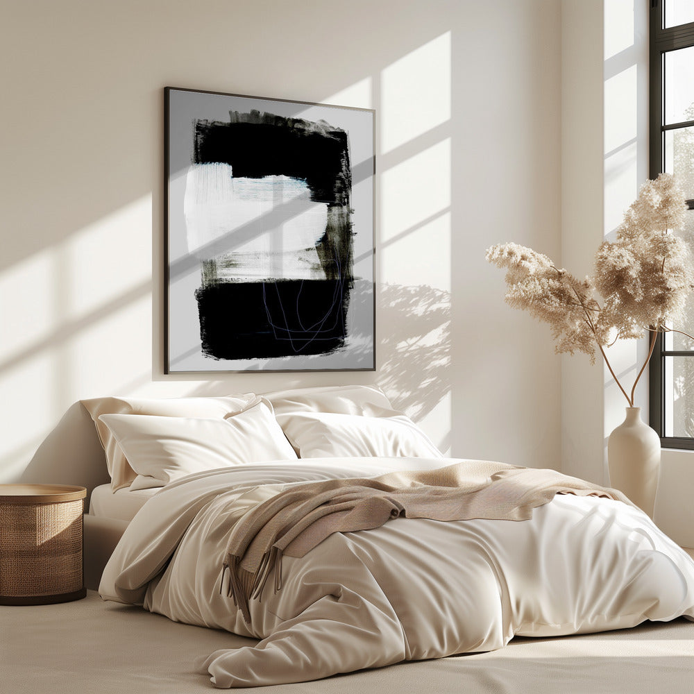 Abstrakte Pinselstriche 130 | Poster
