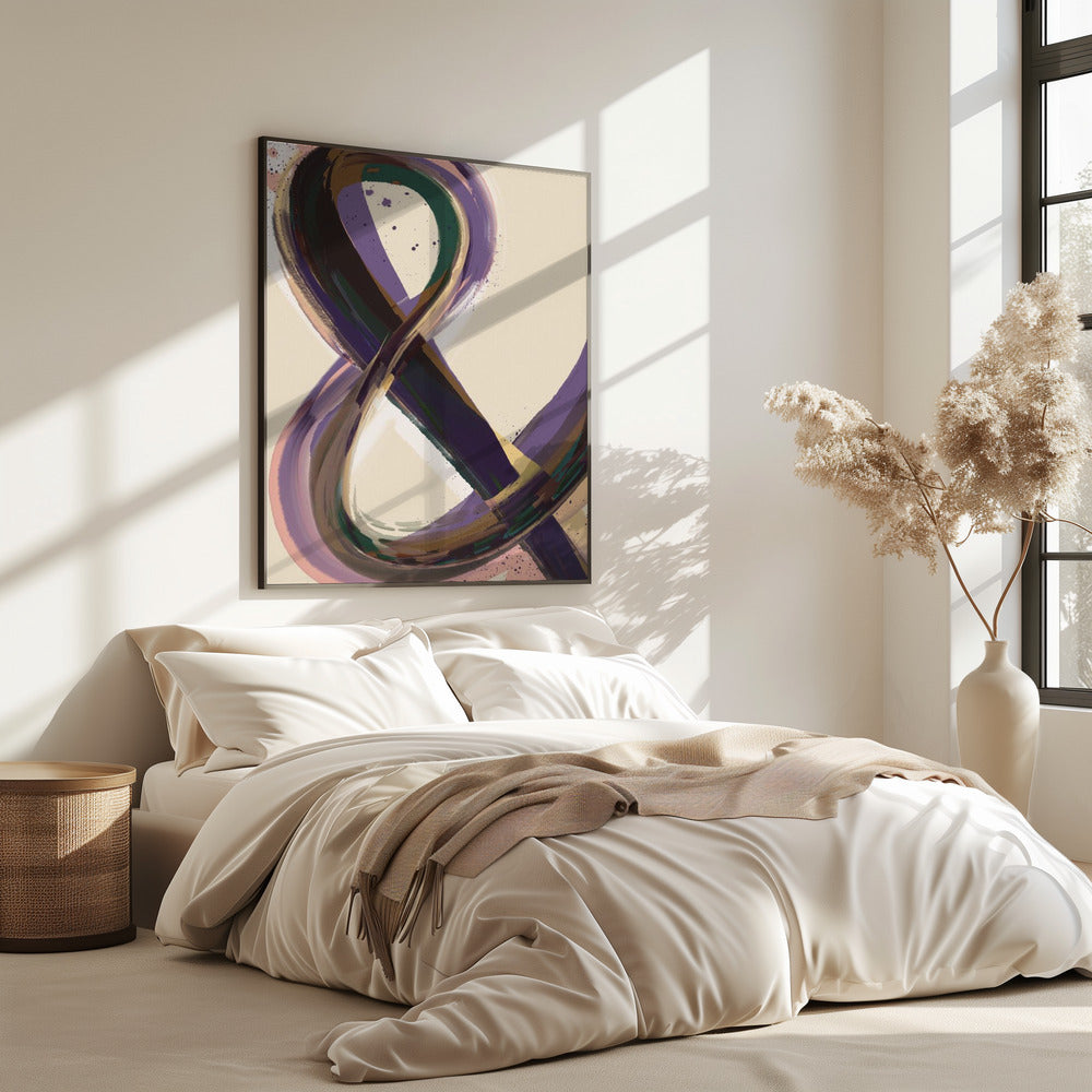 Unendlicher Pinselstrich | Poster